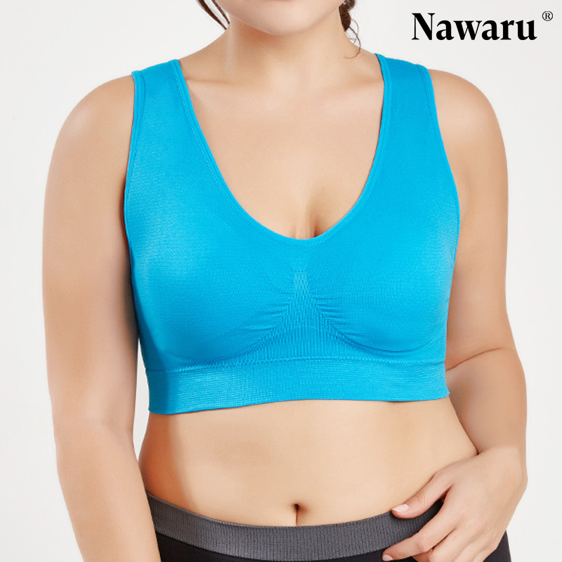 Nawaru® Seamless Wire-Free Sports Bra