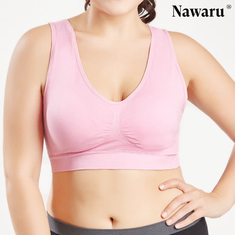Nawaru® Seamless Wire-Free Sports Bra