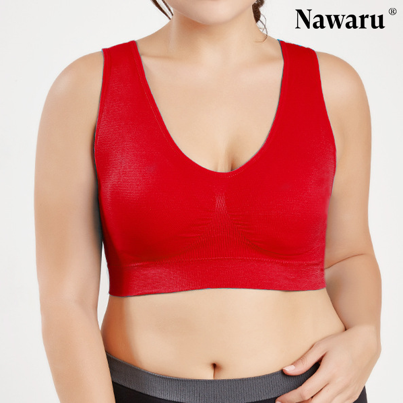 Nawaru® Seamless Wire-Free Sports Bra