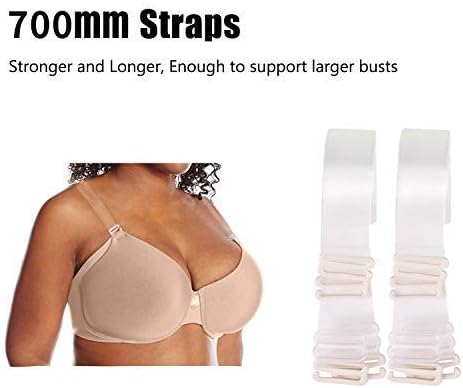 Nawaru® Invisible Non-Slip Adjustable Bra Straps for Strapless Bra