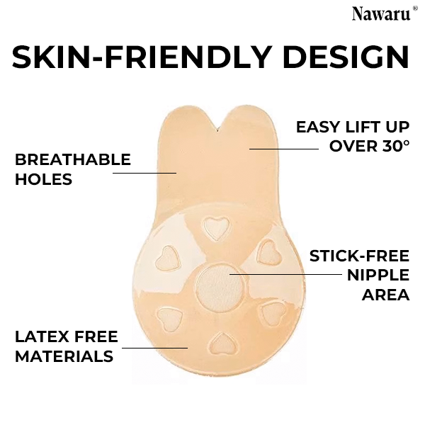 Nawaru® Self Adhesive Invisible Bunny Bra Tape
