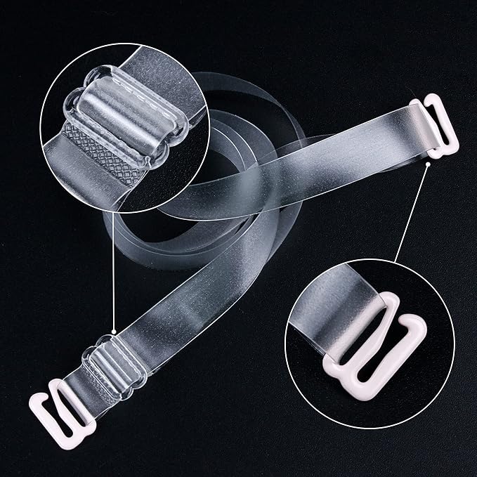 Nawaru® Invisible Non-Slip Adjustable Bra Straps for Strapless Bra
