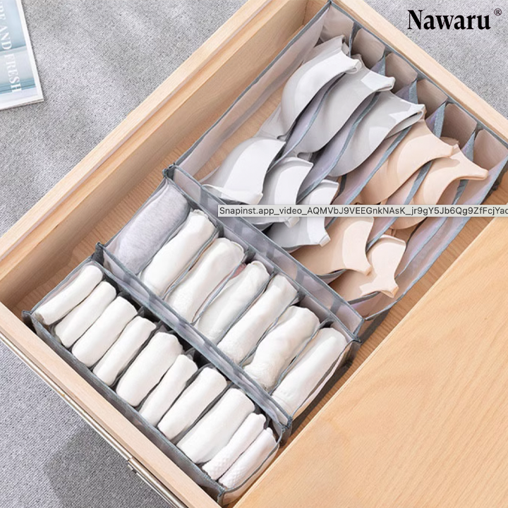 Nawaru® Wardrobe Clothes Organizer (3 PCS Set)