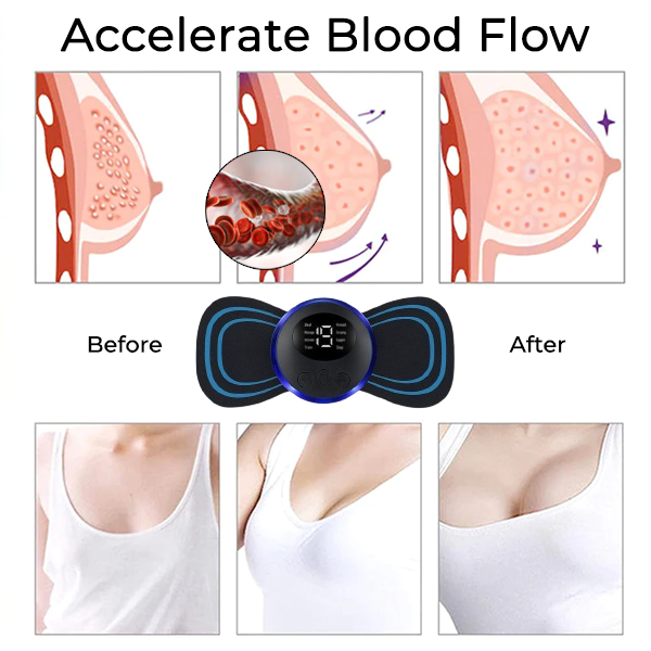 Bikenda® LiftUp EMS Chest Massager