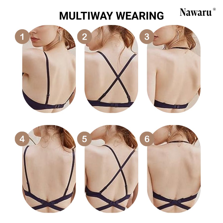 Nawaru® U-Plunge Convertible Bra