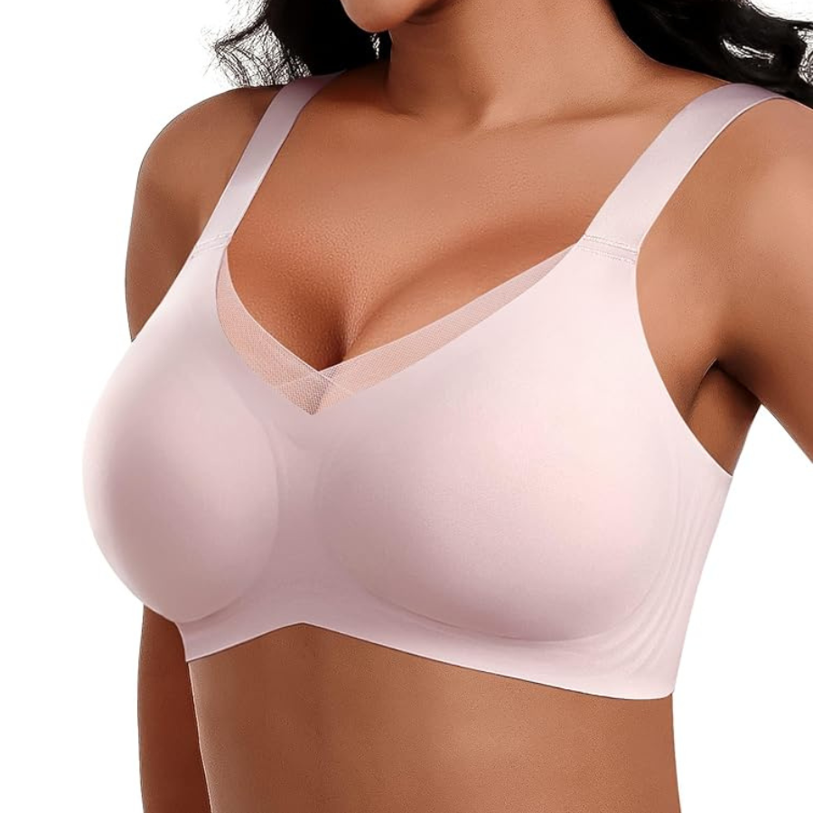 Nawaru® Seamless Lace Crossover Bra