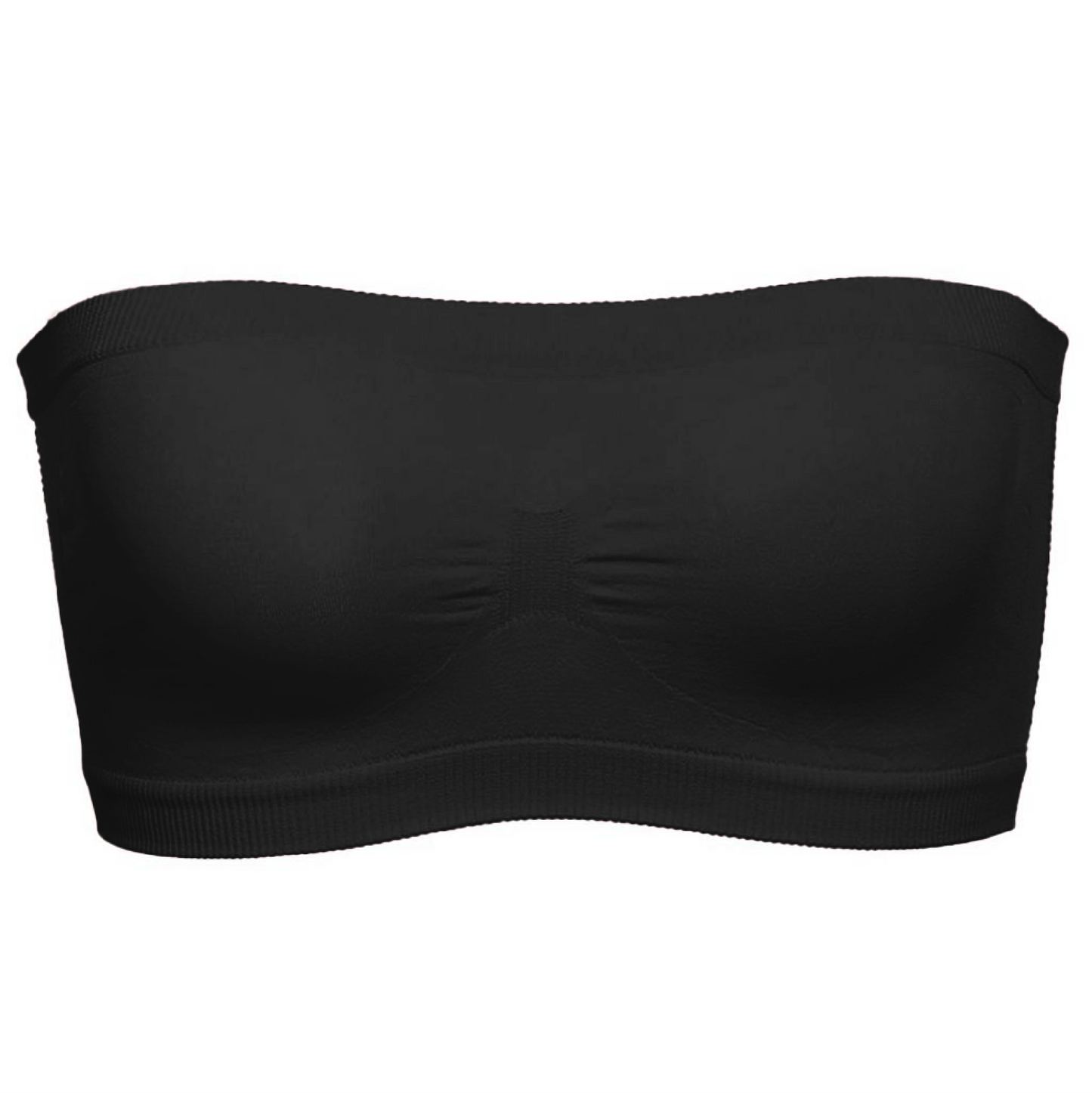 Nawaru® Seamfree Full Supportive Rib Bandeau Strapless Bra