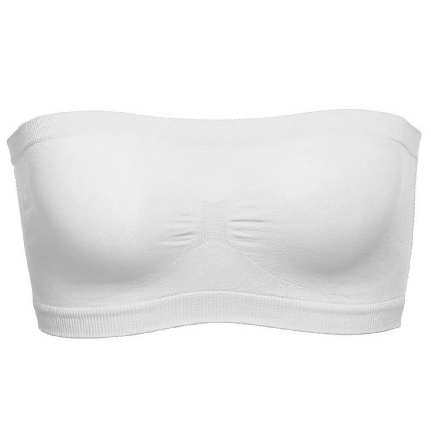 Nawaru® Seamfree Full Supportive Rib Bandeau Strapless Bra