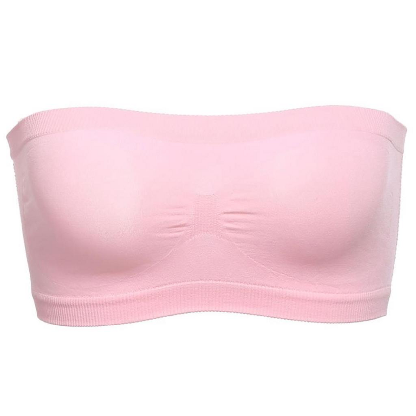 Nawaru® Seamfree Full Supportive Rib Bandeau Strapless Bra
