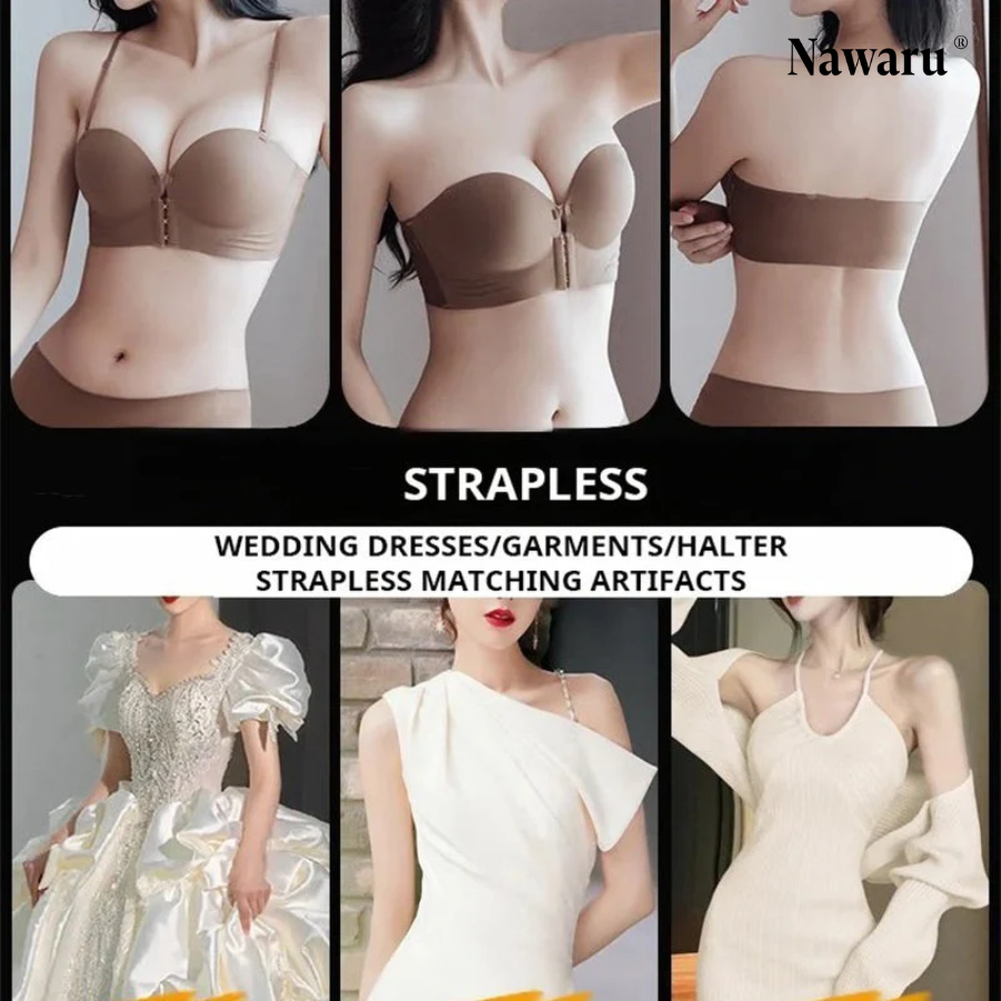 Nawaru® Front Clasp Invisible Bra