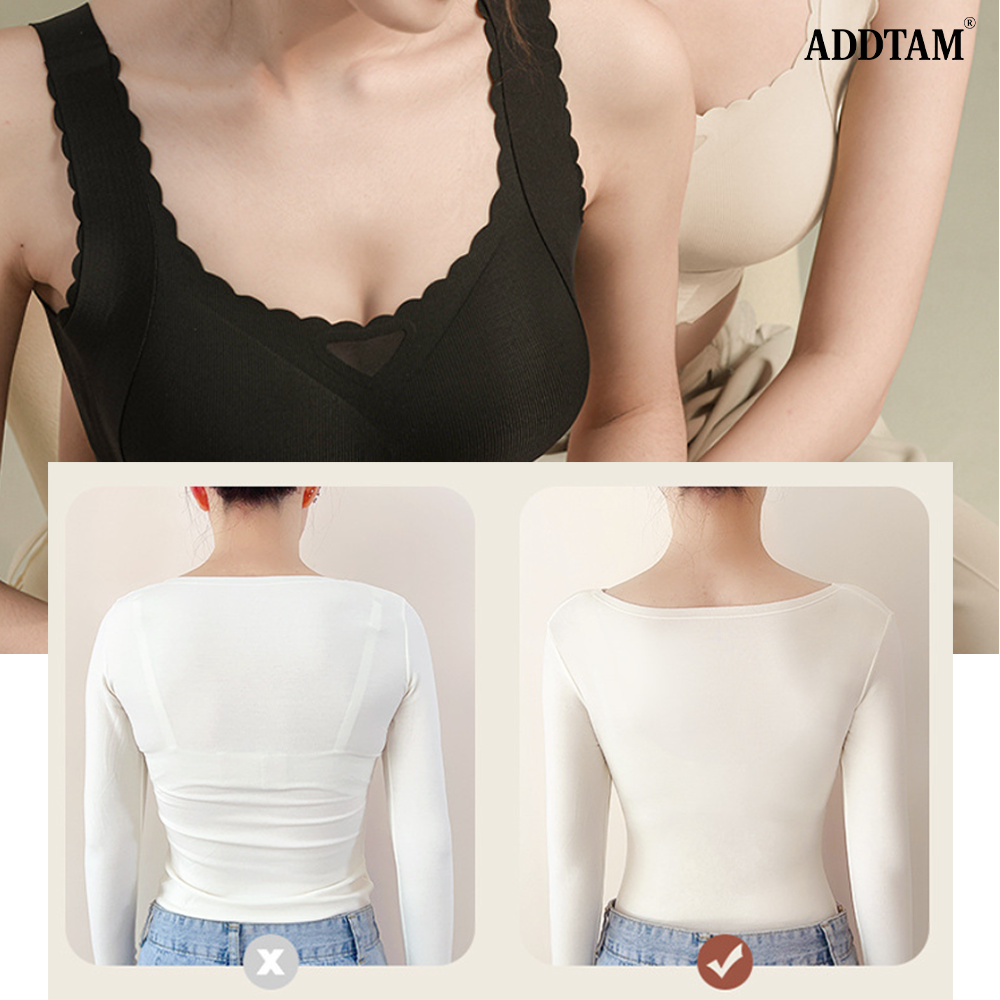 ADDTAM® Smooth Scallop Uplift Bra