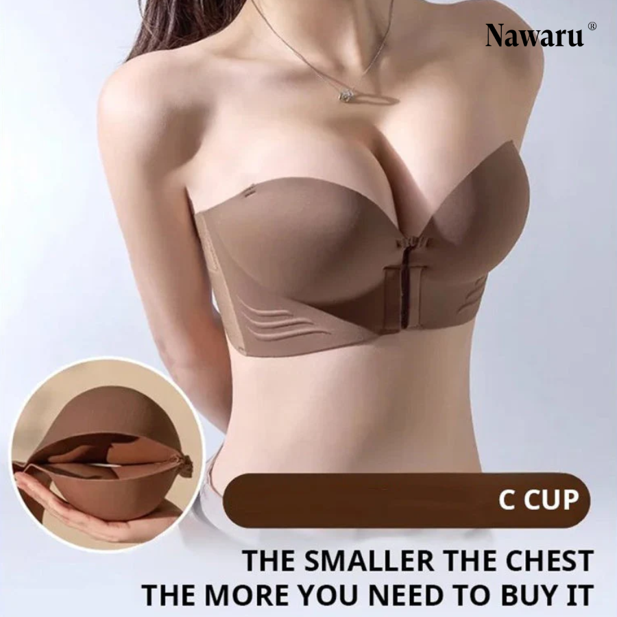 Nawaru® Front Clasp Invisible Bra