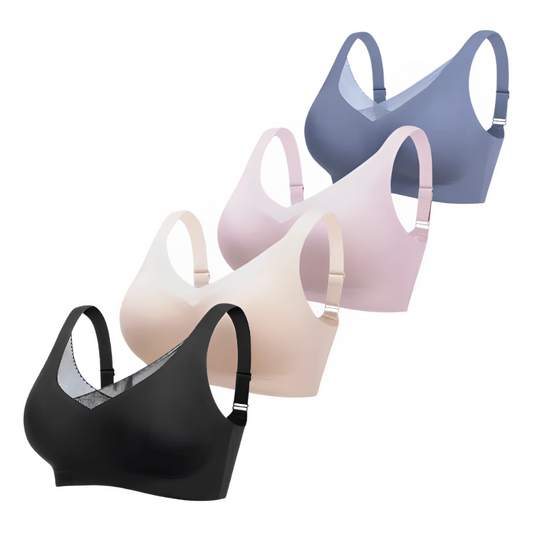 Nawaru® Seamless Lace Crossover Bra