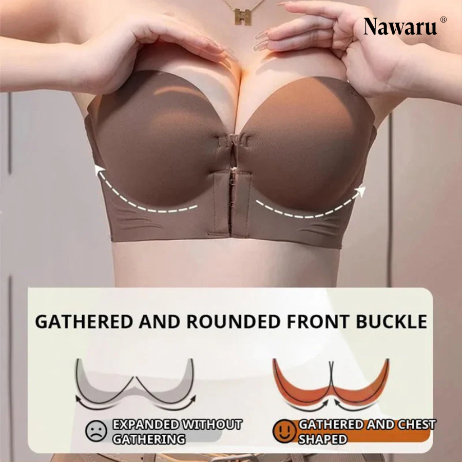 Nawaru® Front Clasp Invisible Bra