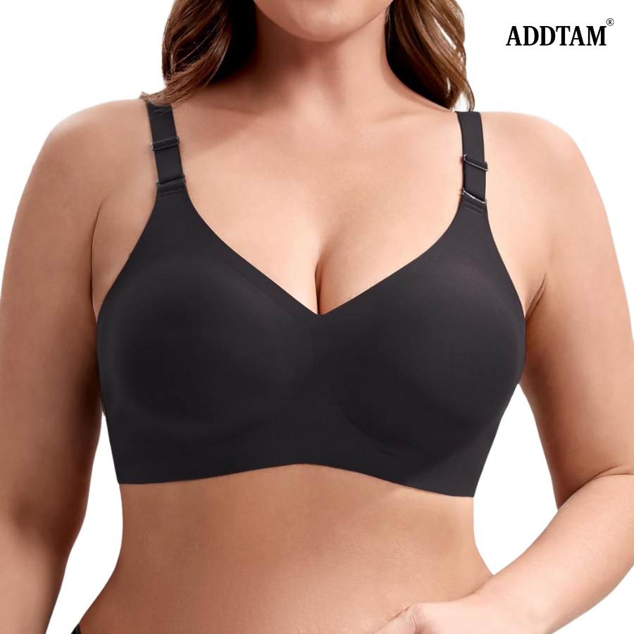 ADDTAM® Wireless Mastectomy Bra with Pockets for Prosthesis