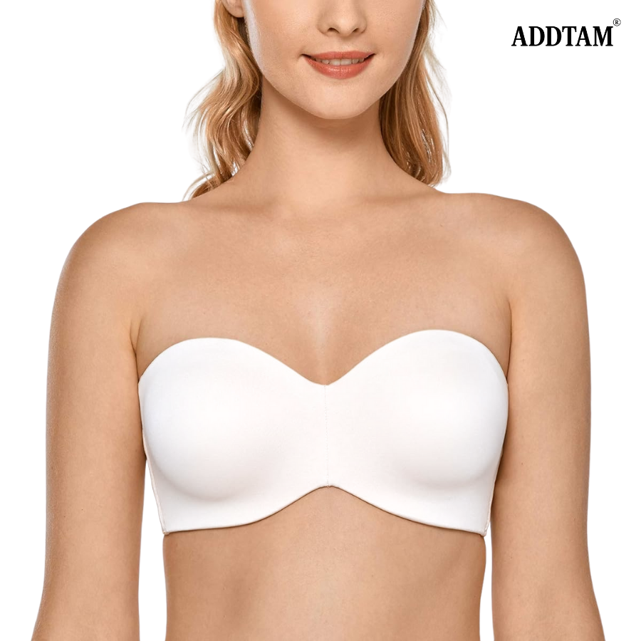 ADDTAM® Full Support Non-Slip Convertible Bandeau Bra