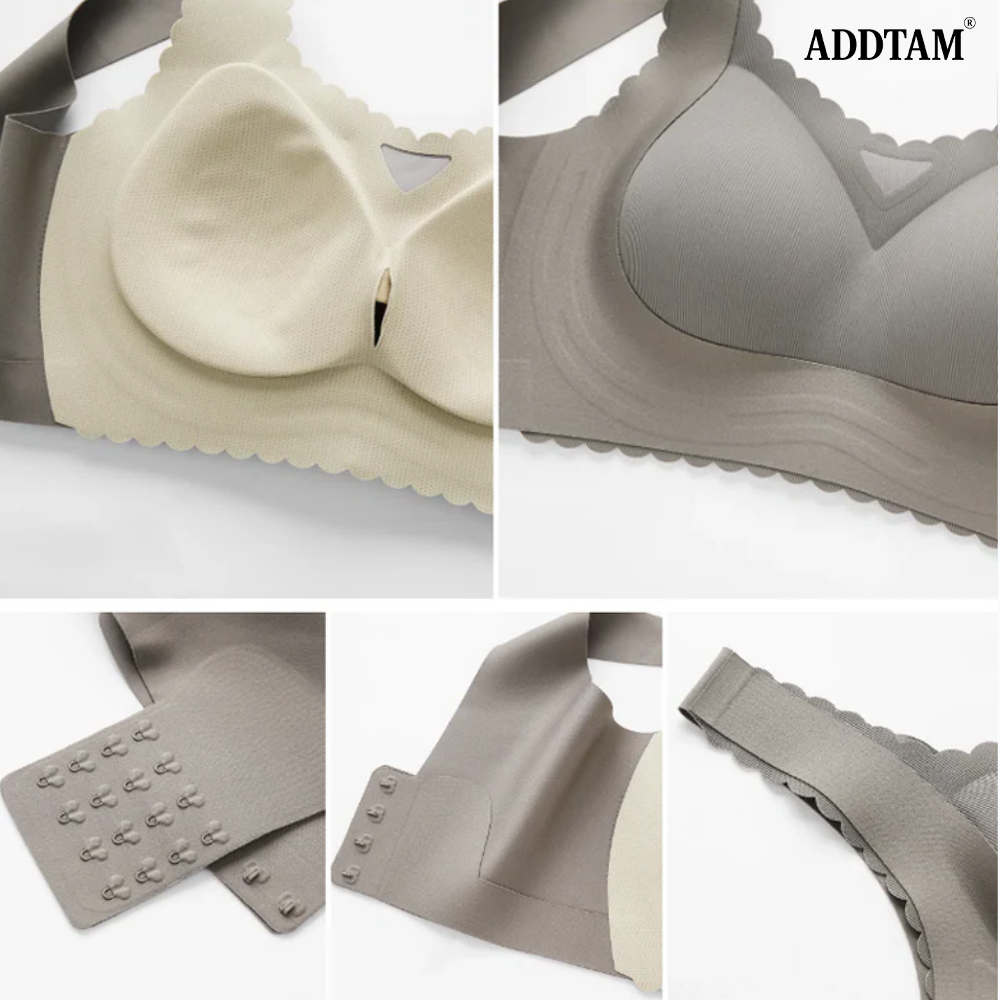 ADDTAM® Smooth Scallop Uplift Bra