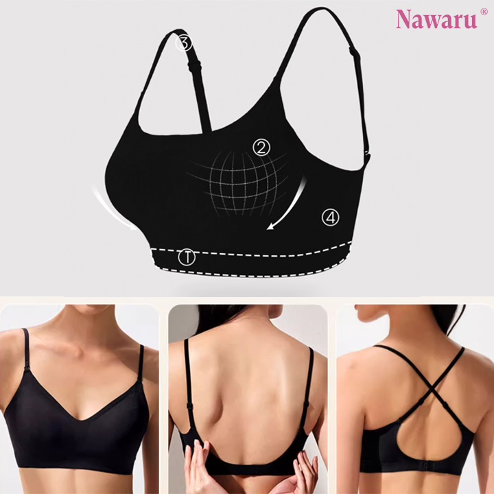 Nawaru® Seamless Low Back Bralette