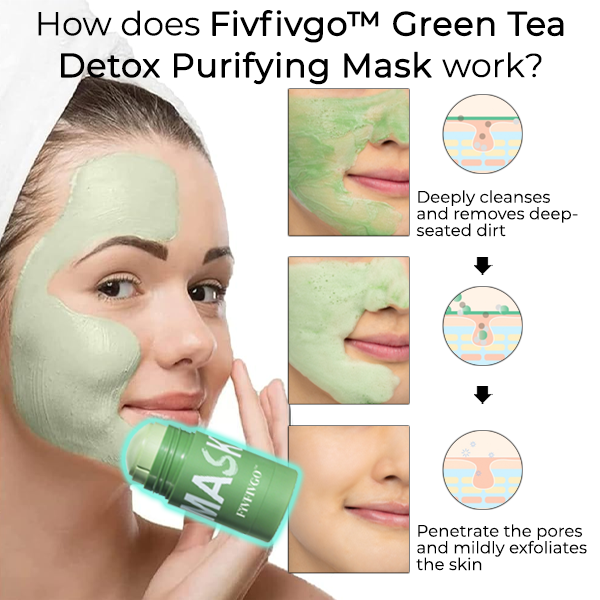 Fivfivgo™ Green Tea Detox Purifying Mask PRO