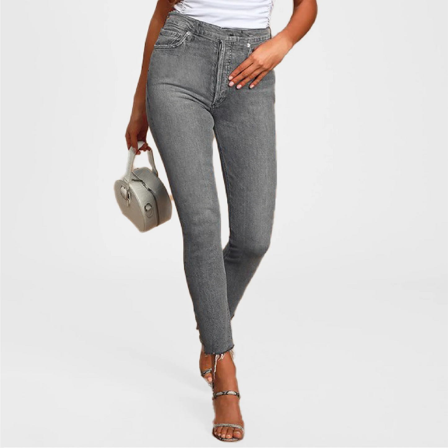 Perfect Fit Stretch Ankle Denim Jeans Leggings