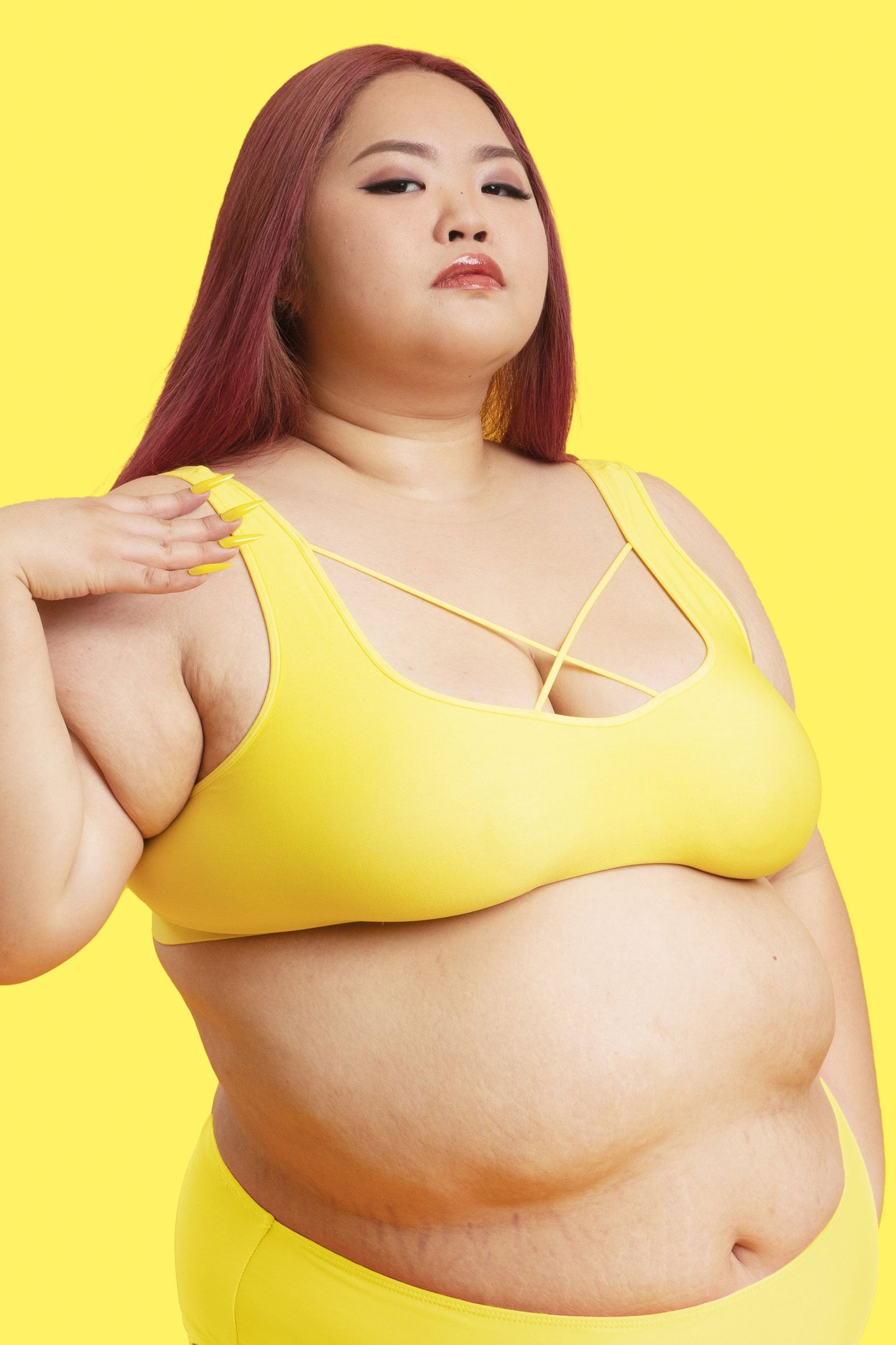 Mustard Go Xtra Wild Plus Bra