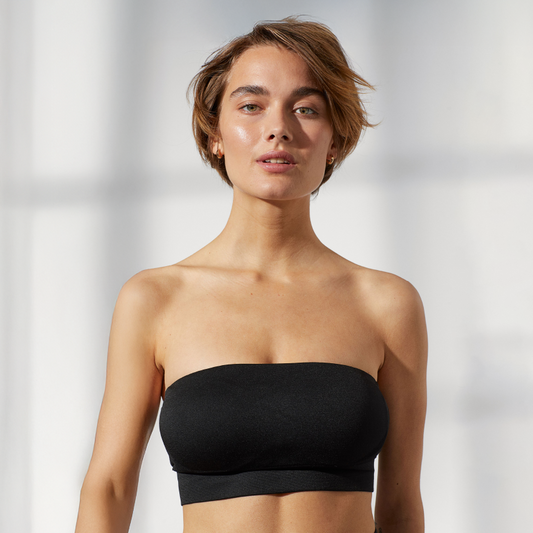 Nawaru® Seamfree Full Supportive Rib Bandeau Strapless Bra